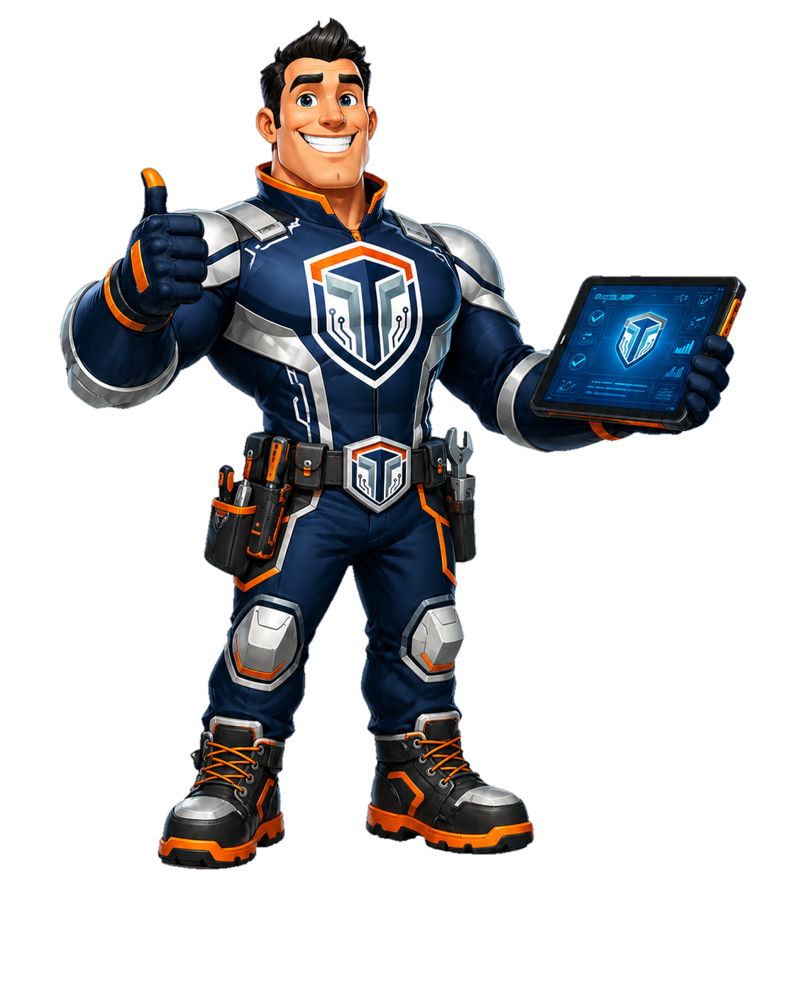IT Titan Mascot