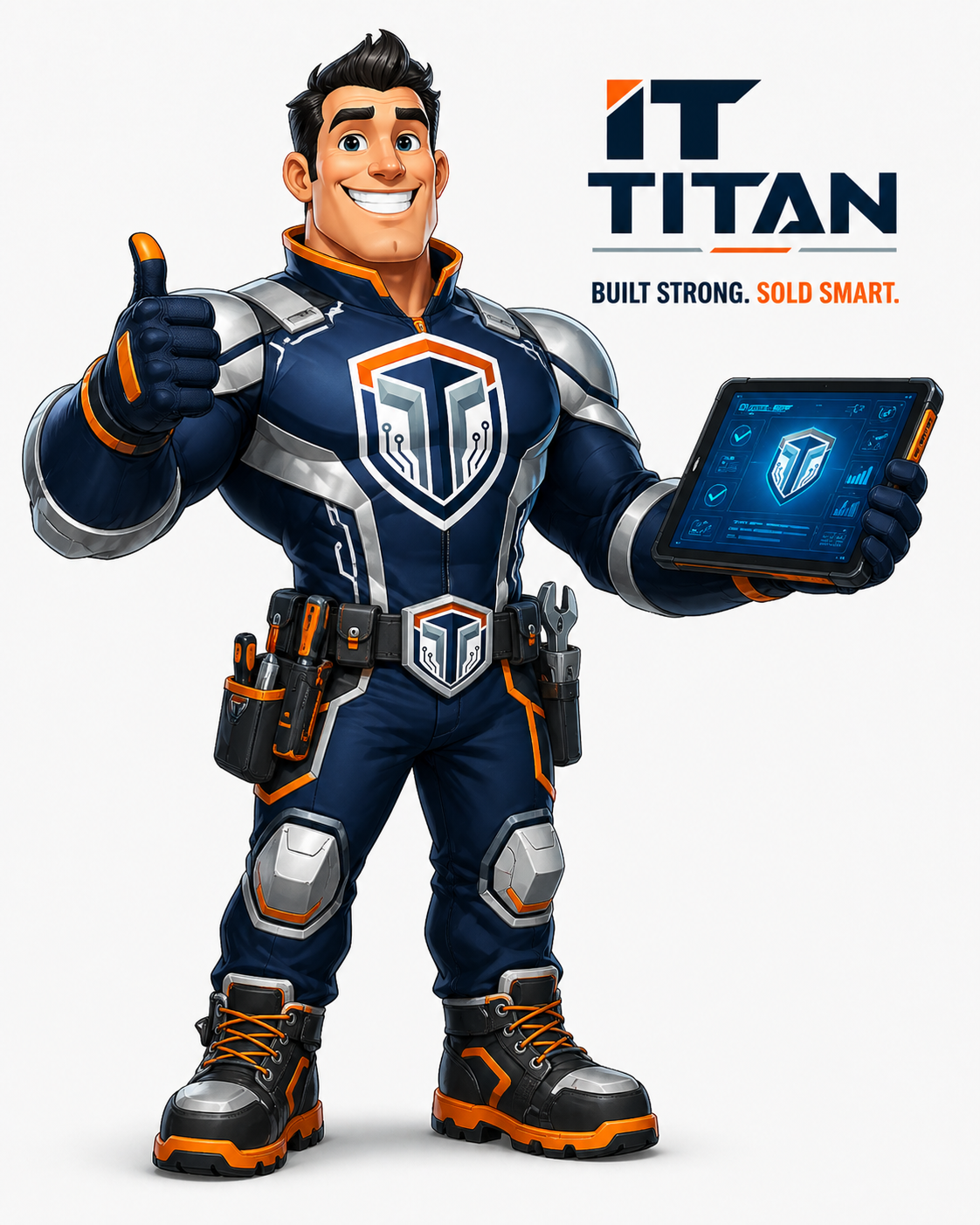 IT Titan Mascot